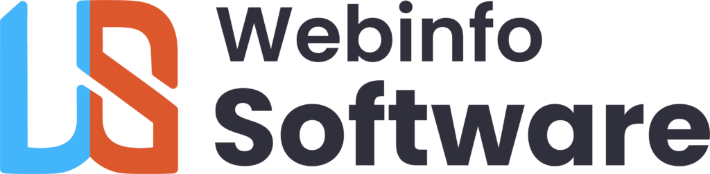 webinfosoftware branding logo